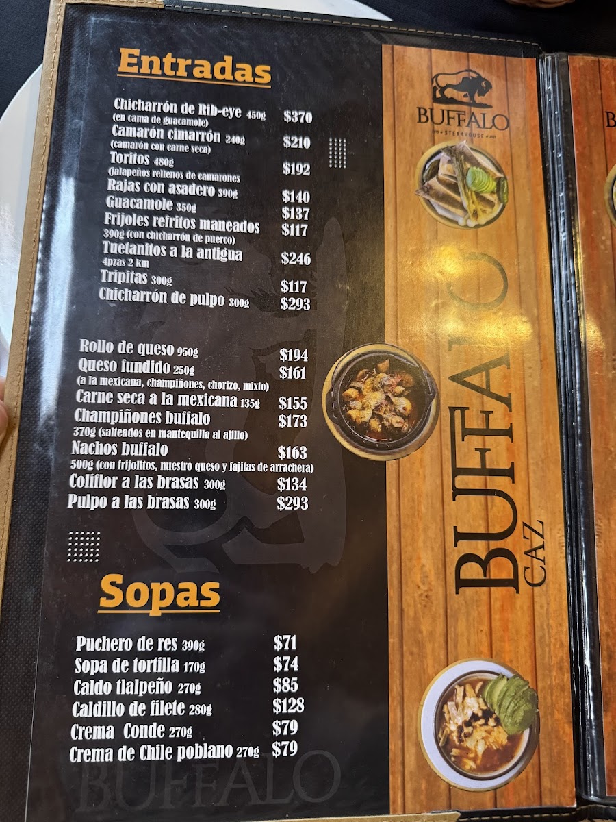 Buffalo Steakhouse Menu - Image 6